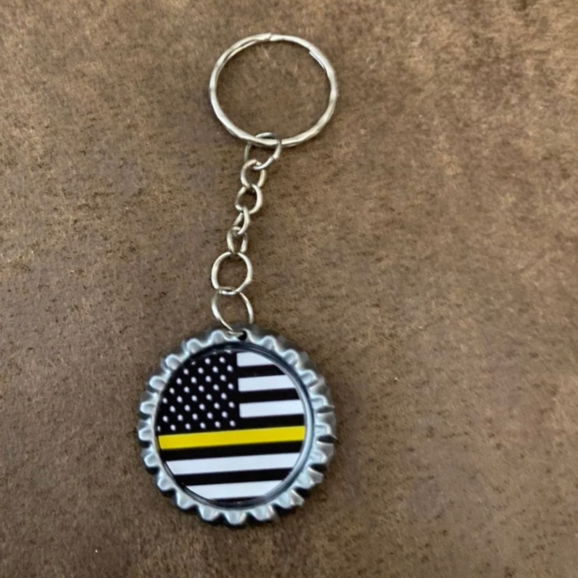 911 Dispatcher Keychain